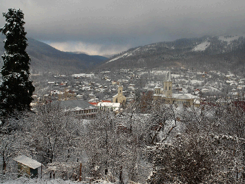 Foto panorama Baia Sprie (c) Petru Goja